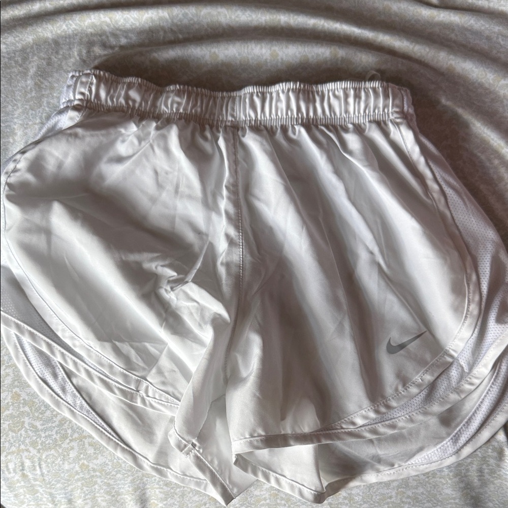 Nike Women's Athletic White Shorts